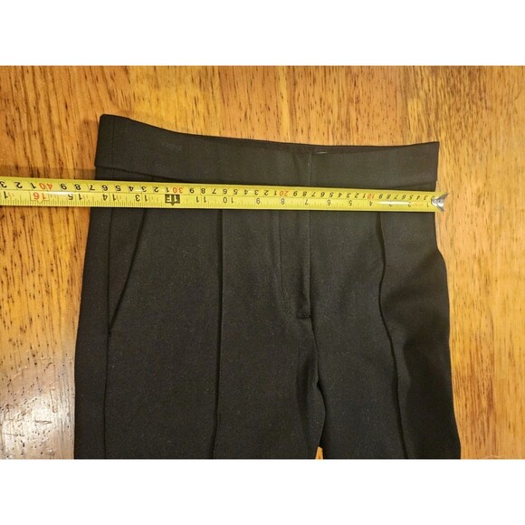 J.Crew Womens Skinny Trouser Pant Italian Ponte 4T Black HighRise Mario Bellucci - Picture 5 of 12
